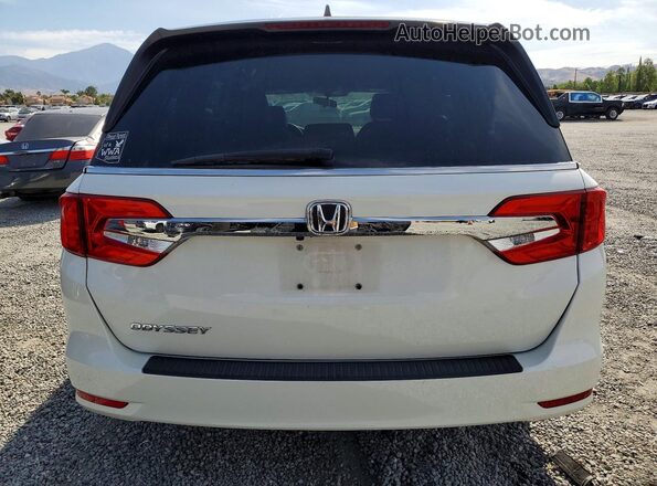 5FNRL6H5XJB106119 2018 HONDA ODYSSEY White Вид ззаду