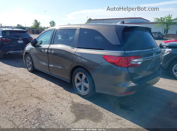 5FNRL6H5XKB125027 2019 HONDA ODYSSEY Gray Trasero izquierdo