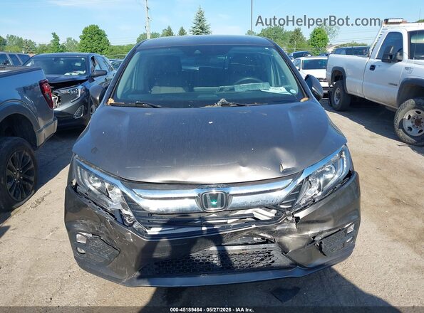5FNRL6H5XKB125027 2019 HONDA ODYSSEY Gray Vista del cuadro de instrumentos
