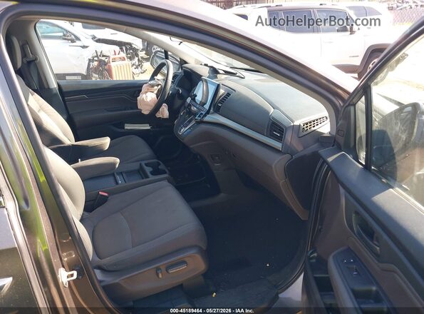 5FNRL6H5XKB125027 2019 HONDA ODYSSEY Gray Vista interior delantera