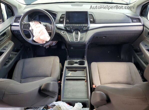 5FNRL6H5XLB011823 2020 HONDA ODYSSEY Black Dashboard view