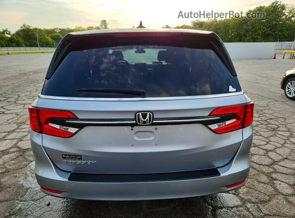 5FNRL6H5XMB013301 2021 HONDA ODYSSEY Gray Հետևի տեսք