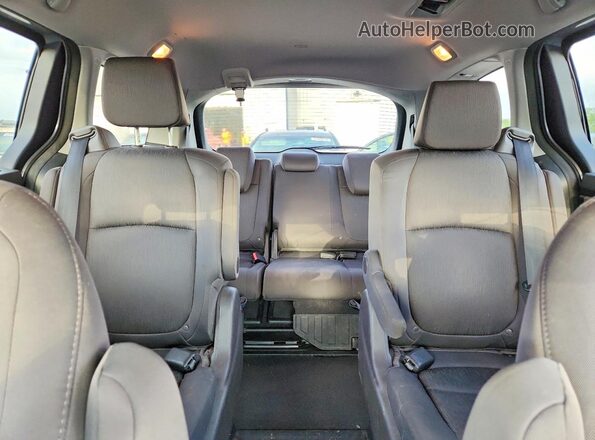 5FNRL6H5XMB013301 2021 HONDA ODYSSEY Gray Հետևի նստատեղերի տեսք