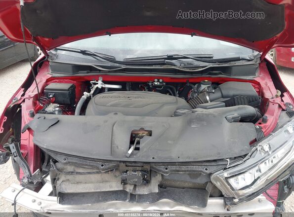5FNRL6H60PB019850 2023 HONDA ODYSSEY Maroon Вид ззаду