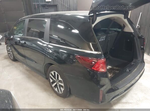 5FNRL6H60SB060178 2025 HONDA ODYSSEY Black Rear left