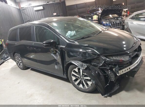 5FNRL6H60SB060178 2025 HONDA ODYSSEY Black 360 interior view