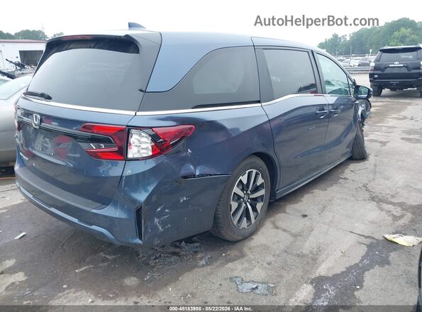 5FNRL6H60SB089129 2025 HONDA ODYSSEY Blue Trasero derecho