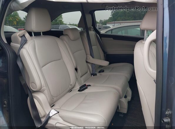 5FNRL6H60SB089129 2025 HONDA ODYSSEY Blue Vista de la etiqueta del VIN