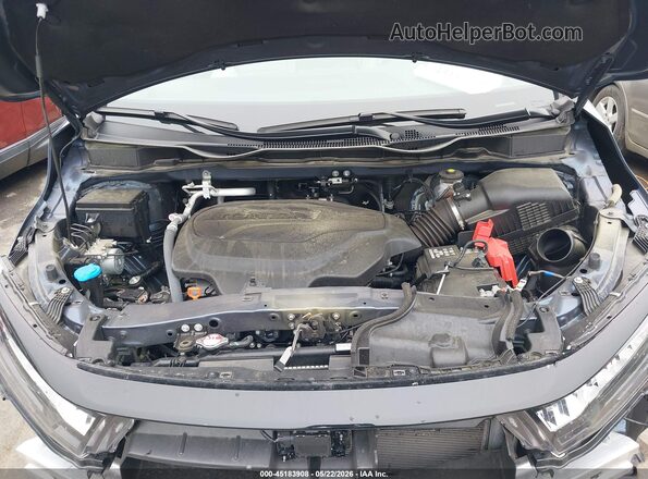 5FNRL6H60SB089129 2025 HONDA ODYSSEY Blue Vista trasera