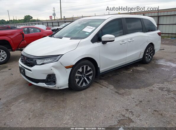 5FNRL6H60TB005666 2026 HONDA ODYSSEY Белый Передняя левая четверть