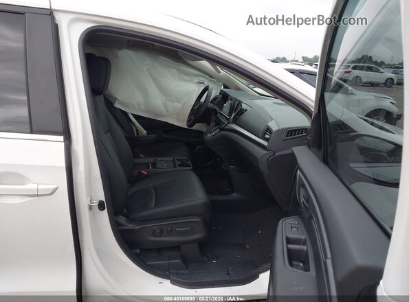 5FNRL6H60TB005666 2026 HONDA ODYSSEY Белый Вид салона спереди