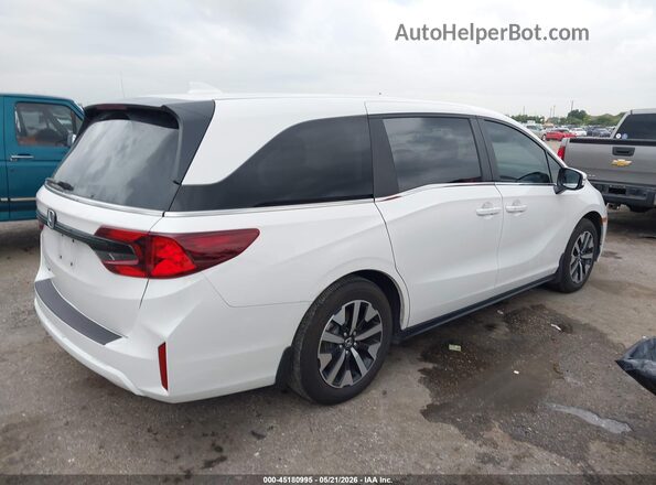 5FNRL6H60TB005666 2026 HONDA ODYSSEY Белый Задняя правая четверть