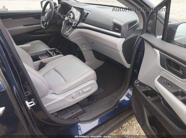 5FNRL6H61RB026017 2024 HONDA ODYSSEY Blue Vista interior delantera