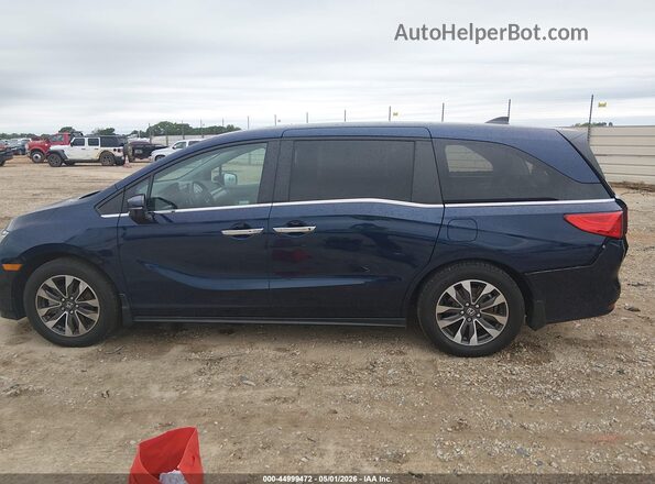 5FNRL6H61RB026017 2024 HONDA ODYSSEY Blue Vista interior de 360 grados
