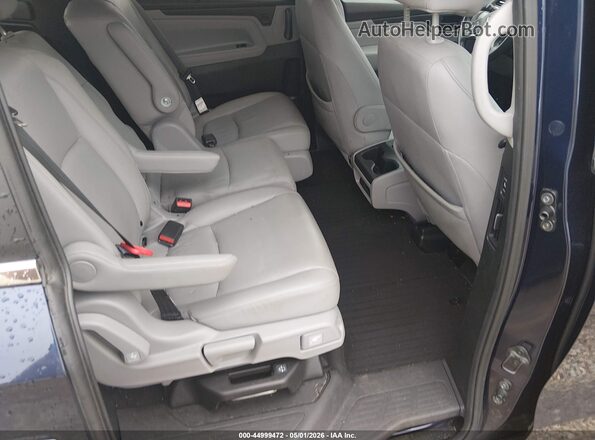 5FNRL6H61RB026017 2024 HONDA ODYSSEY Blue Vista de la etiqueta del VIN