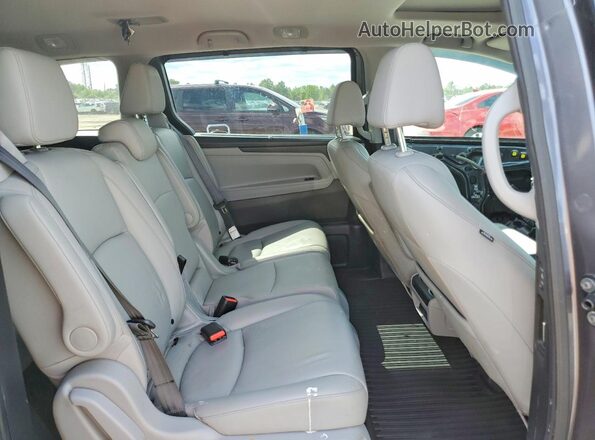 5FNRL6H62RB001711 2024 HONDA ODYSSEY Gray უკანა სალონის ხედი