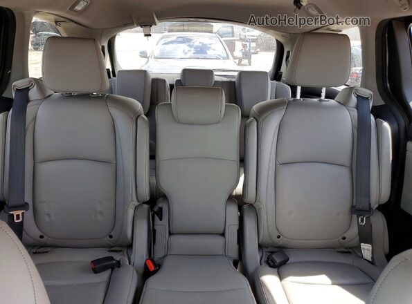 5FNRL6H62RB001711 2024 HONDA ODYSSEY Gray უკანა სავარძლების ხედი