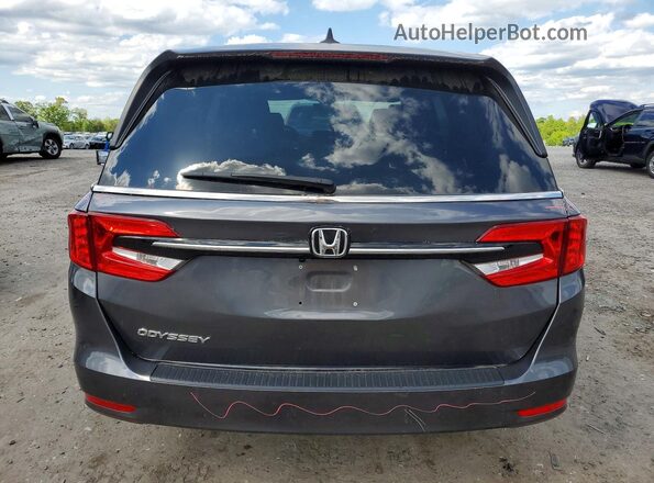 5FNRL6H62RB001711 2024 HONDA ODYSSEY Gray უკანა ხედი