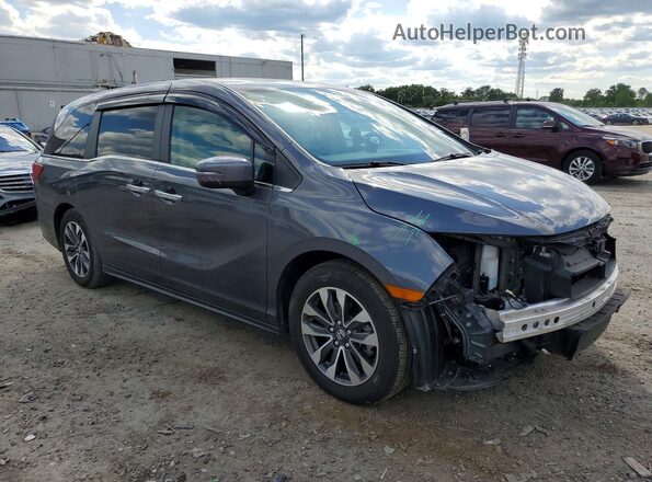 5FNRL6H62RB001711 2024 HONDA ODYSSEY Gray წინა მარჯვენა