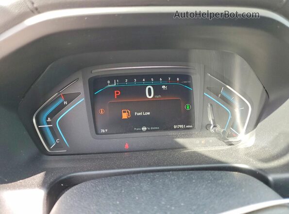 5FNRL6H62RB001711 2024 HONDA ODYSSEY Gray ხელსაწყოთა პანელის ხედი