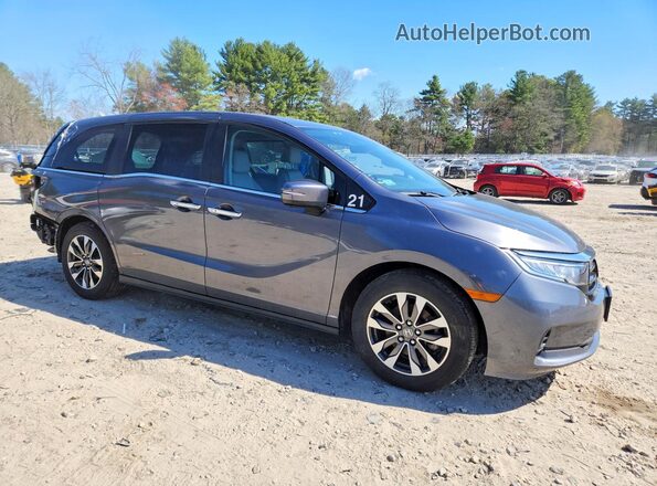 5FNRL6H62RB034031 2024 HONDA ODYSSEY Gray Przód prawy