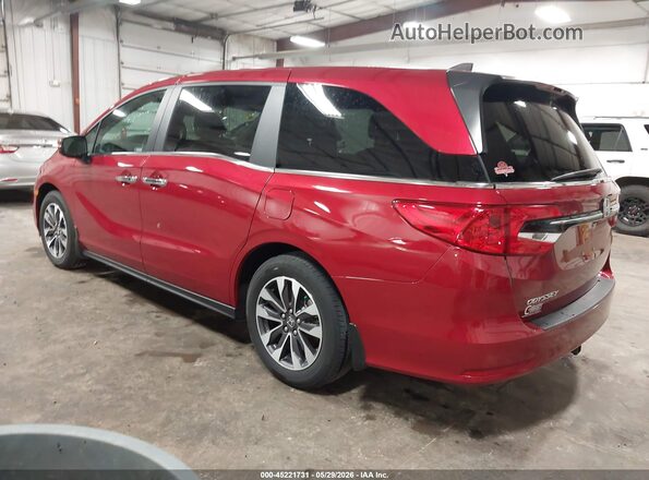 5FNRL6H62RB045417 2024 HONDA ODYSSEY Red Tył lewy