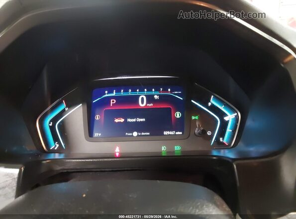 5FNRL6H62RB045417 2024 HONDA ODYSSEY Red Widok tylnych siedzeń