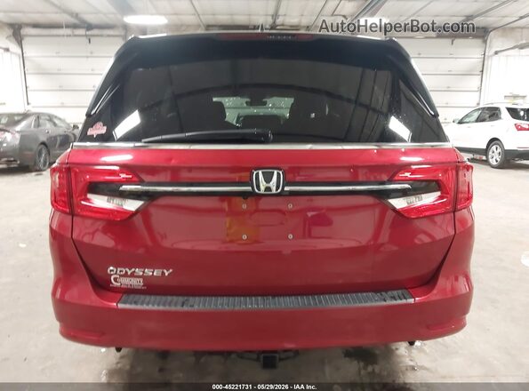 5FNRL6H62RB045417 2024 HONDA ODYSSEY Red 
