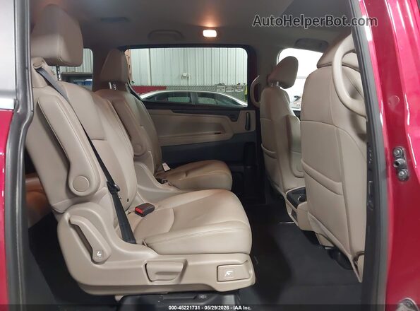 5FNRL6H62RB045417 2024 HONDA ODYSSEY Red Widok naklejki z numerem VIN