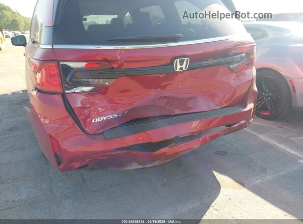 5FNRL6H63TB019058 2026 HONDA ODYSSEY Red Front view