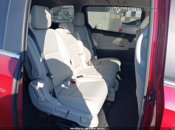 5FNRL6H63TB019058 2026 HONDA ODYSSEY Red VIN sticker view