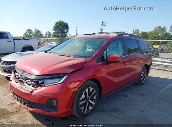 5FNRL6H63TB019058 2026 HONDA ODYSSEY Red Front left
