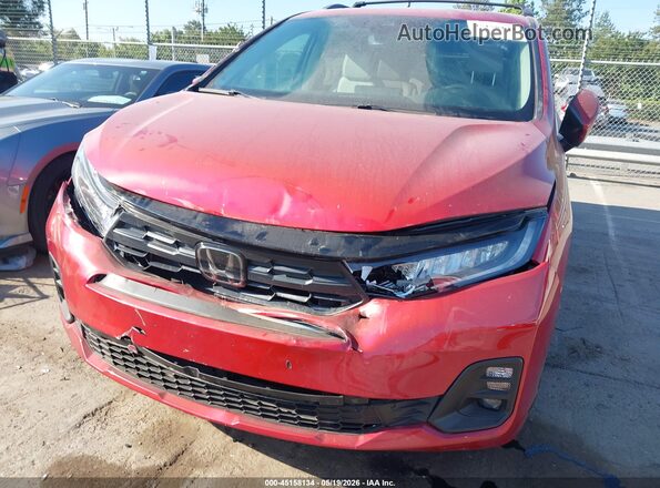 5FNRL6H63TB019058 2026 HONDA ODYSSEY Red 