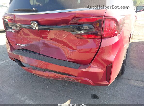 5FNRL6H63TB019058 2026 HONDA ODYSSEY Red 
