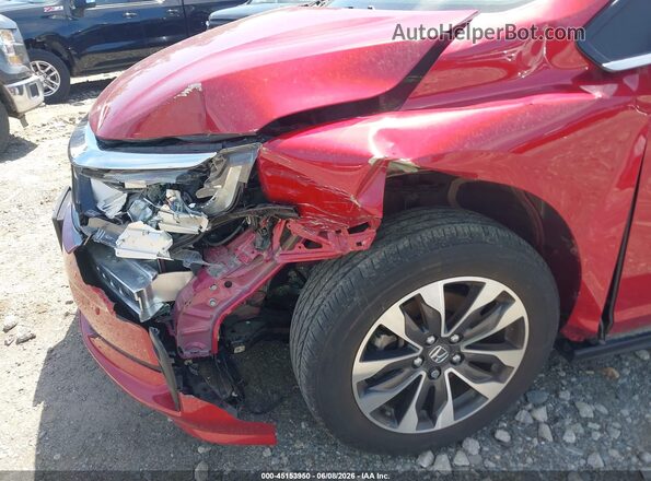 5FNRL6H64RB045404 2024 HONDA ODYSSEY Red Front view