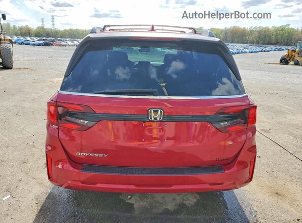 5FNRL6H64TB007565 2026 HONDA ODYSSEY Red 