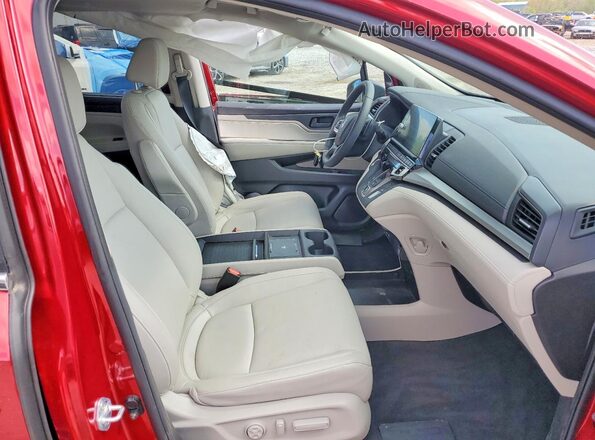 5FNRL6H64TB007565 2026 HONDA ODYSSEY Red 