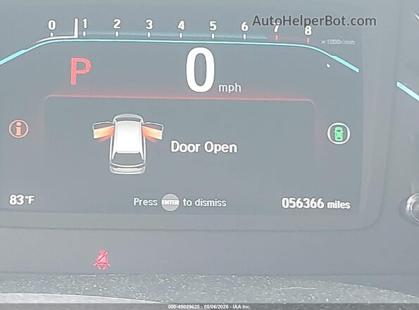 5FNRL6H65RB049056 2024 HONDA ODYSSEY Black Widok tylnych siedzeń