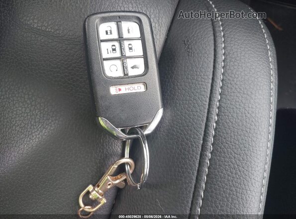 5FNRL6H65RB049056 2024 HONDA ODYSSEY Black Widok deski rozdzielczej