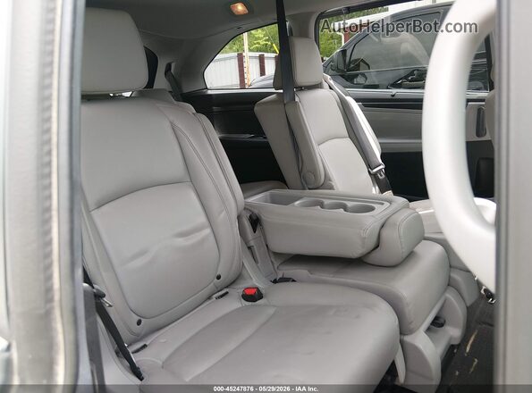 5FNRL6H65RB052393 2024 HONDA ODYSSEY Gray Vista de la etiqueta del VIN