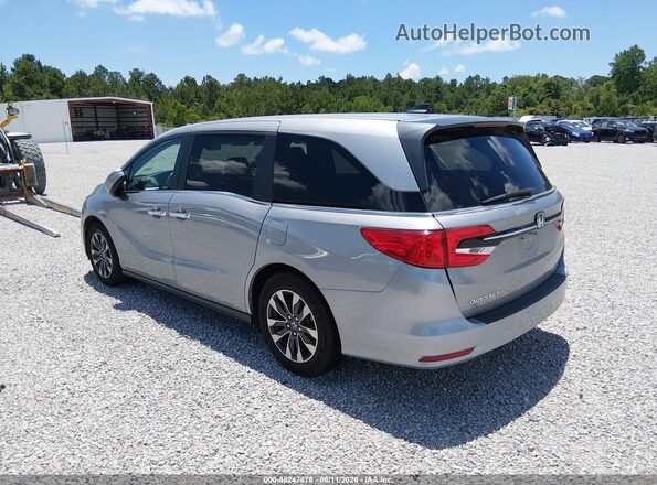 5FNRL6H65RB052393 2024 HONDA ODYSSEY Gray Trasero izquierdo
