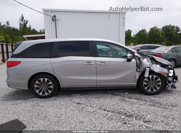 5FNRL6H65RB052393 2024 HONDA ODYSSEY Gray Vista interior trasera