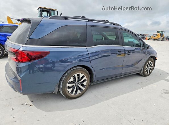 5FNRL6H69SB037689 2025 HONDA ODYSSEY Blue Rear right