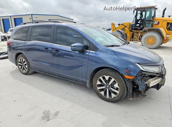 5FNRL6H69SB037689 2025 HONDA ODYSSEY Blue Front right