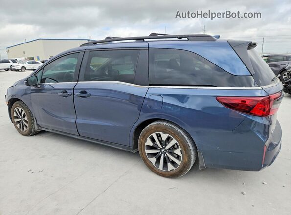 5FNRL6H69SB037689 2025 HONDA ODYSSEY Blue Rear left
