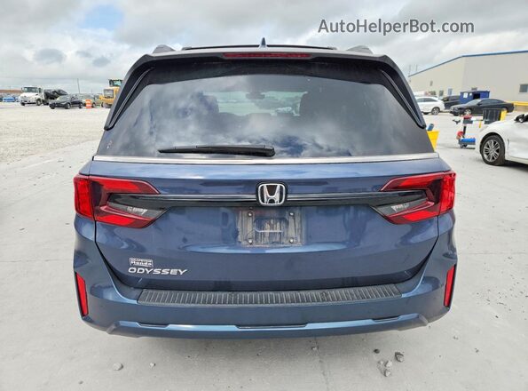 5FNRL6H69SB037689 2025 HONDA ODYSSEY Blue Rear view