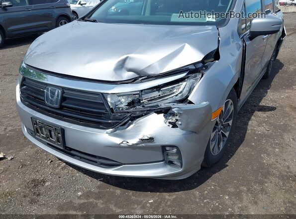 5FNRL6H6XPB071924 2023 HONDA ODYSSEY Silver Vista frontal
