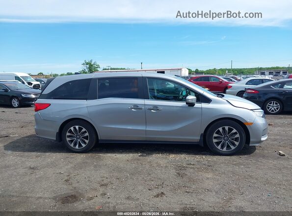 5FNRL6H6XPB071924 2023 HONDA ODYSSEY Silver Vista interior trasera