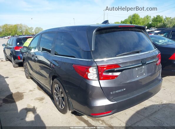 5FNRL6H6XRB007417 2024 HONDA ODYSSEY Gray უკანა მარცხენა