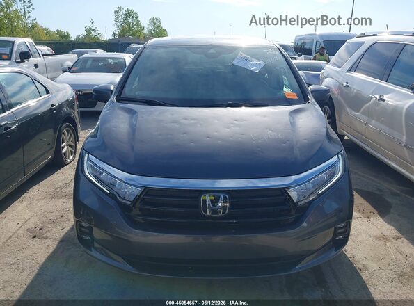 5FNRL6H6XRB007417 2024 HONDA ODYSSEY Gray ხელსაწყოთა პანელის ხედი